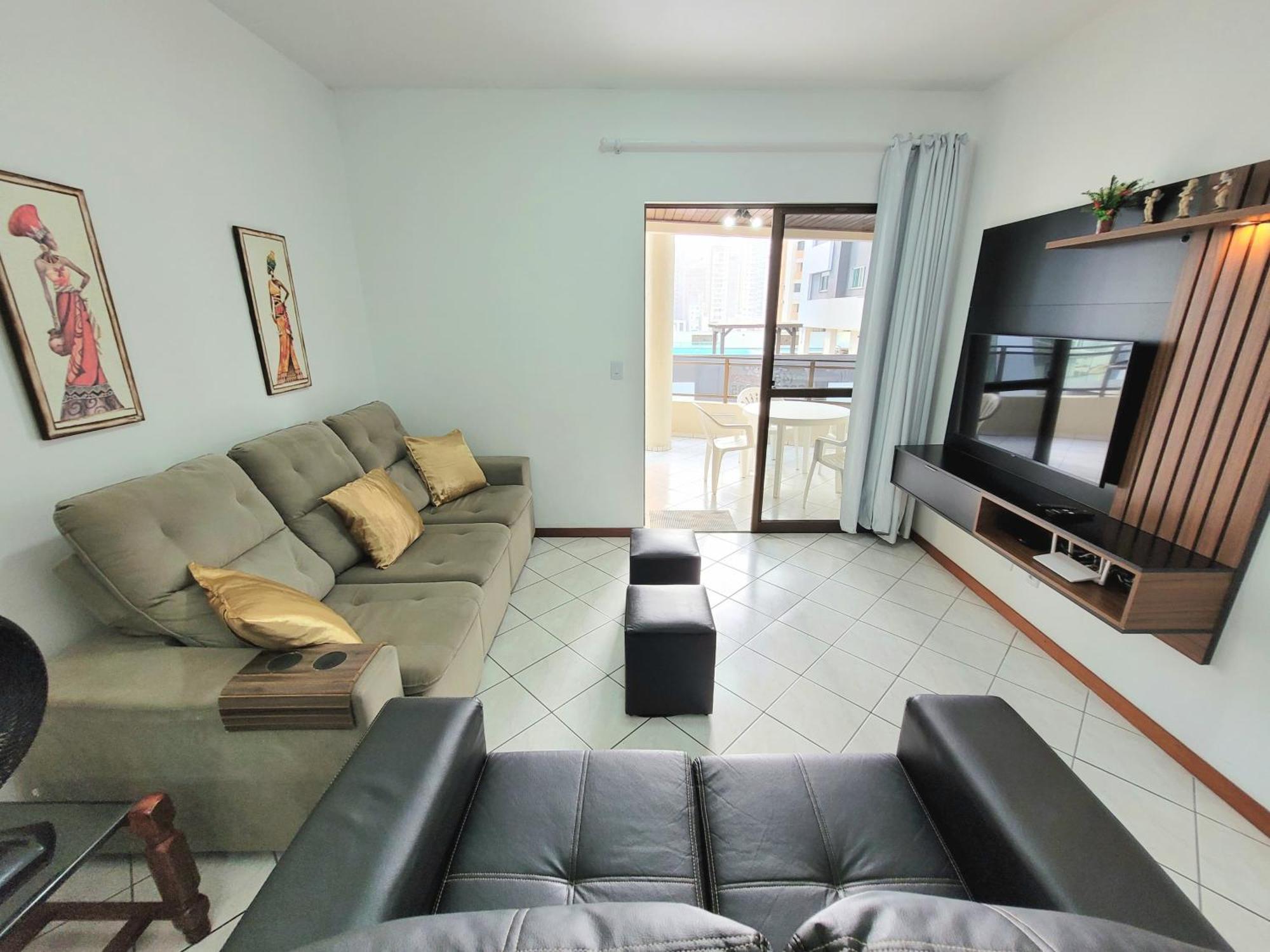 Apartamento 200 Metros Da Praia 03 Quartos Com Ar Condicionado - Meia Praia - Itapema Buitenkant foto